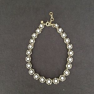 J, Crew crystal statement necklace